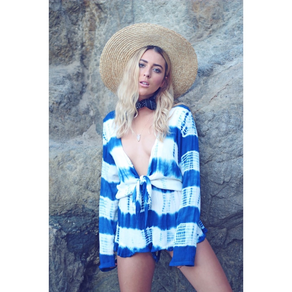 COPY - RAGA Caribbean Breeze Tie Romper